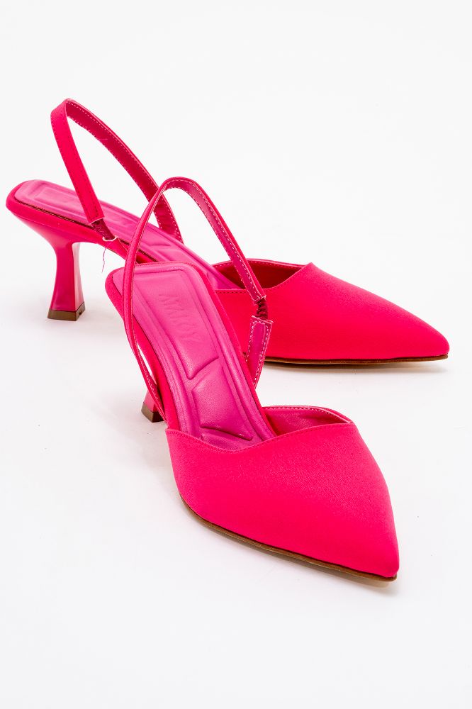 kadin-sivri-burun-arkasi-acik-stiletto-FUSYA KUMAS-ERC252703-0092358_0